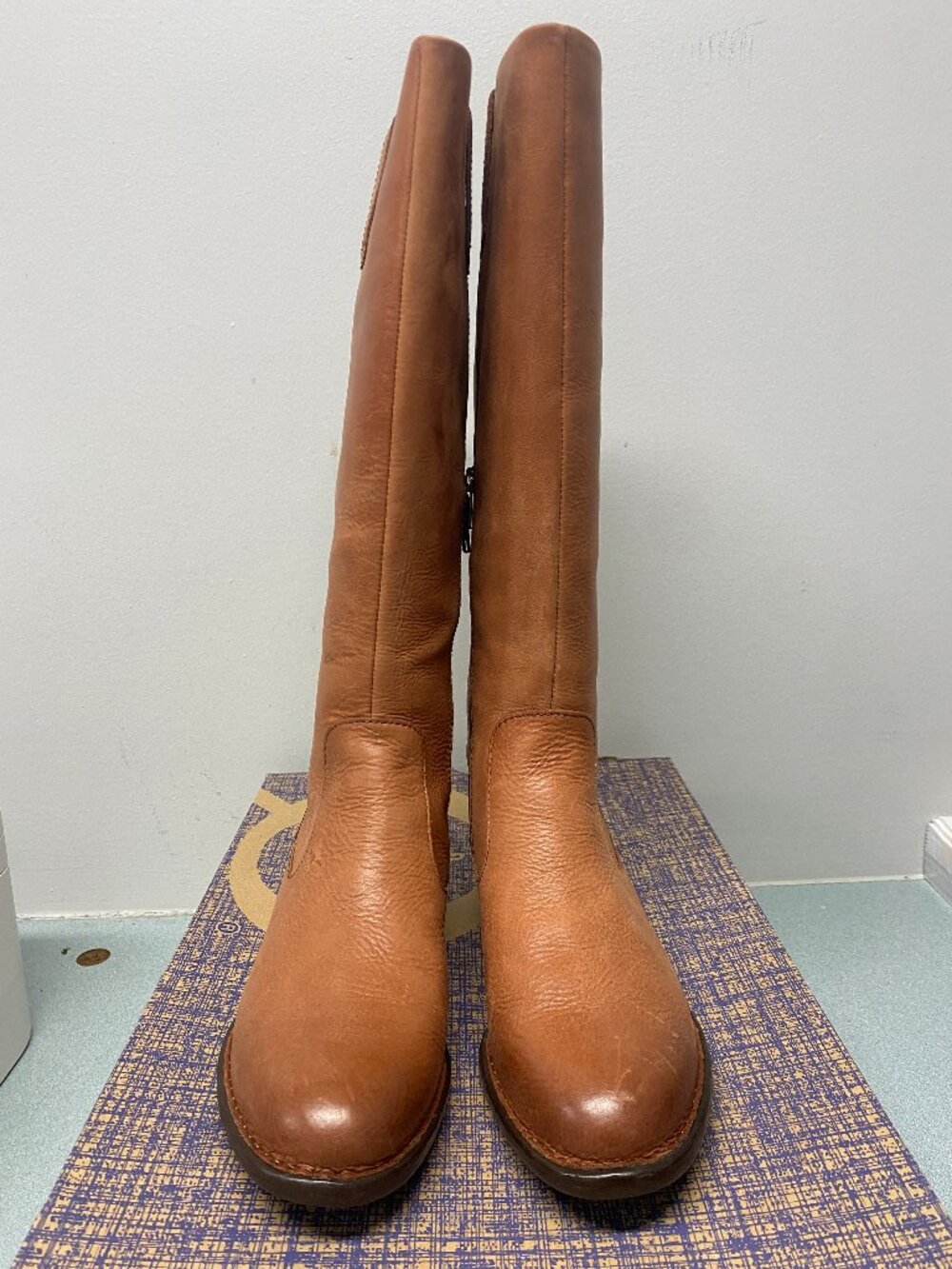 Born Shaunie Brown Boots BR0040806 Size 8.5 M